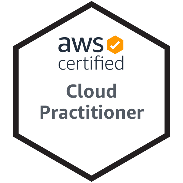 Amazon Web Services (AWS) Certified Cloud Practitioner Logo