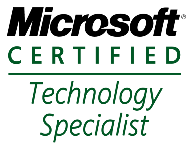 Microsoft Certified Technology Specialist Logo