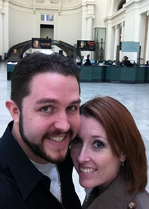 Justin and Kerri at the Chicago Field Museum - Thumbnail