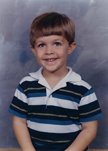 Justin Haire - Little Justin in Kindergarten - Thumbnail